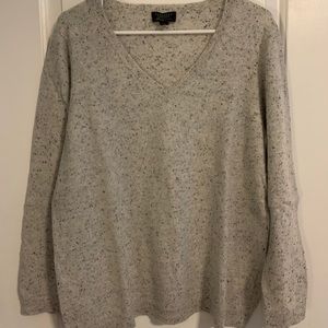 Grey cashmere sweater